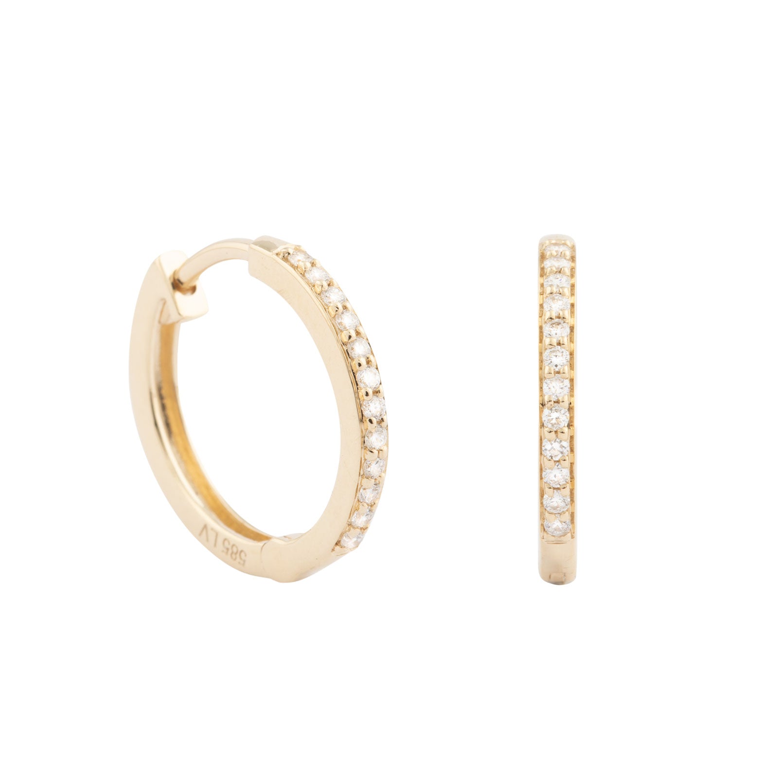 Creoler – Mini med 0,07 ct. brillanter