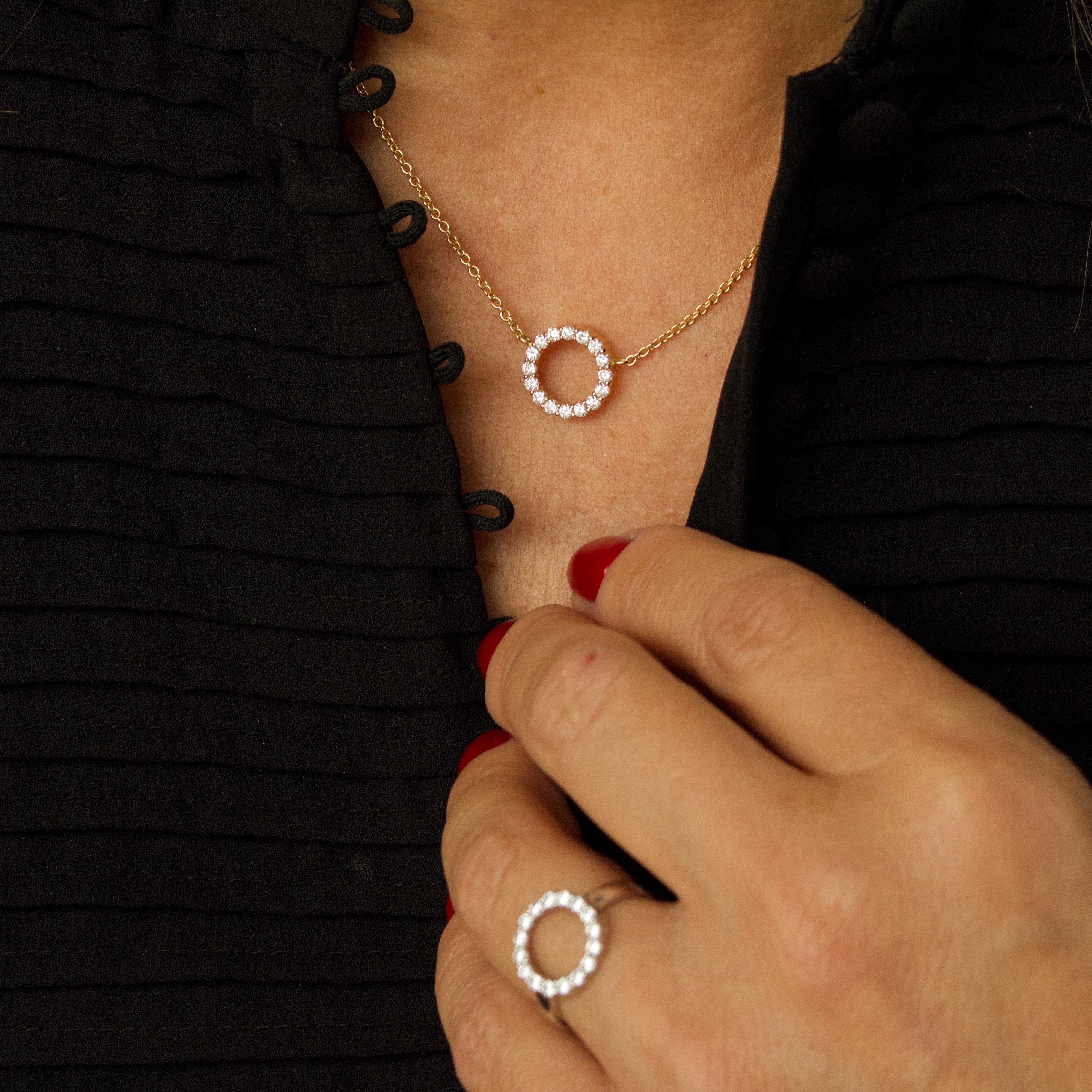 Rosetring forlovelsesring